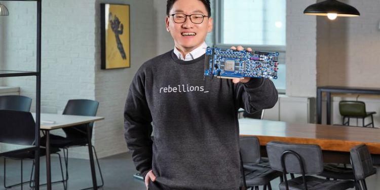 South Korea startup Rebellions launches AI chip